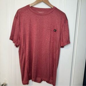 Dickies Heathered Red Short Sleeve Tee